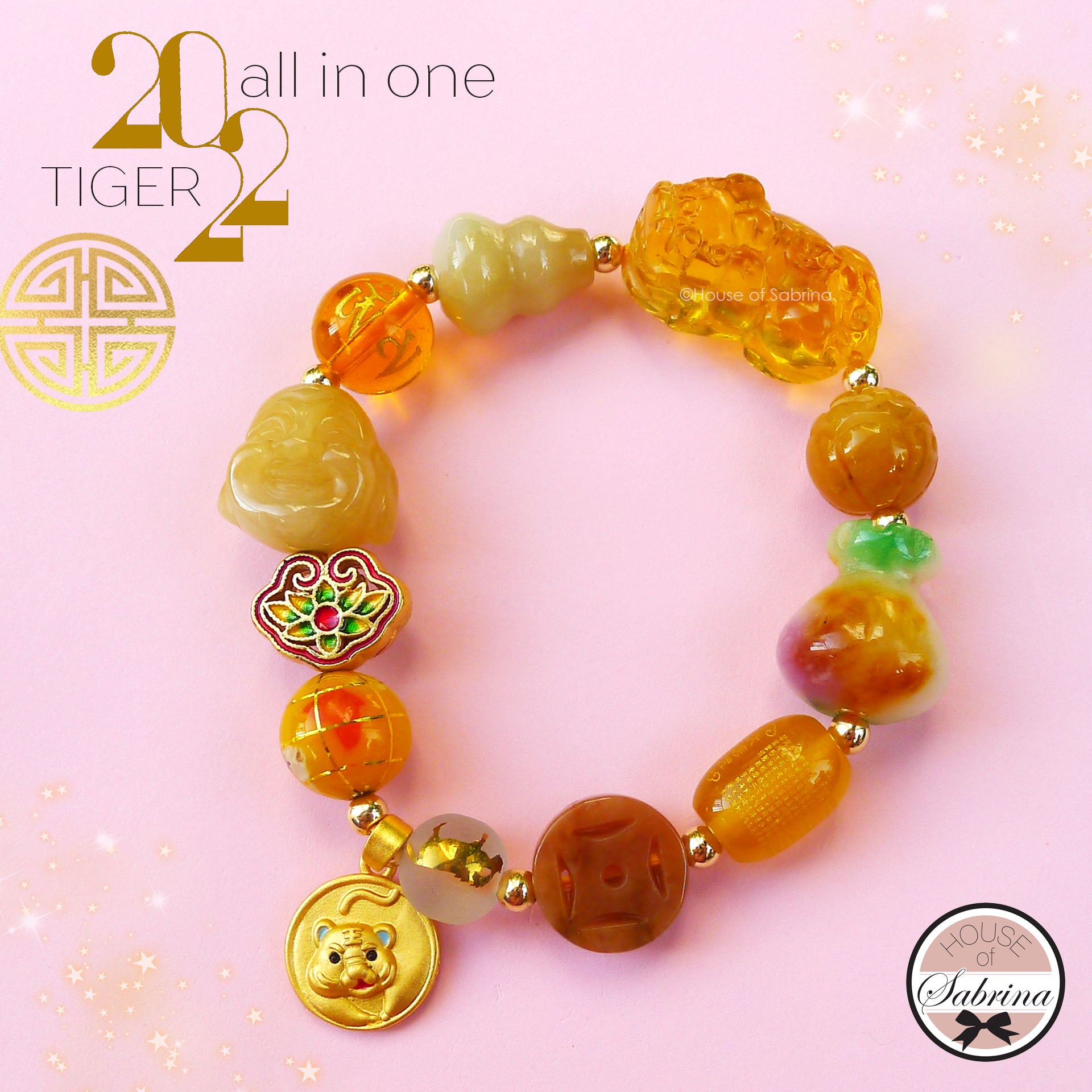 2022 ALL IN ONE TIGER CHARM